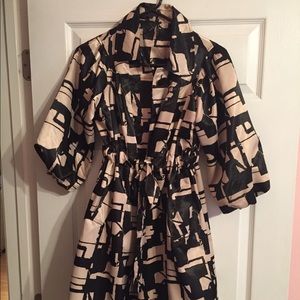 Black & Creme Coat